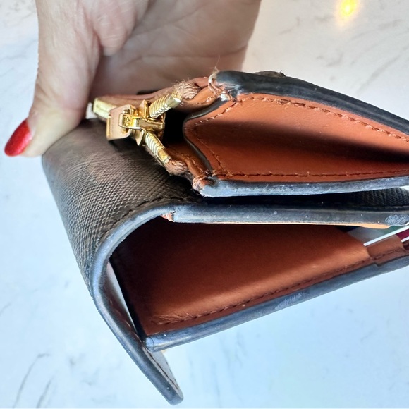 Authentic COMPACT WALLET WITH COIN TRIOMPHE IN TRIOMPHE CANVAS. - Picture 10 of 15